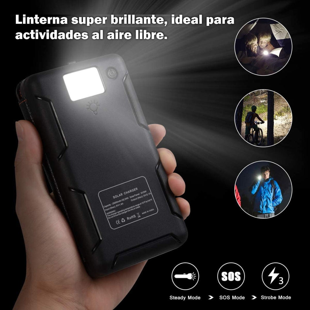 Power bank solar 20000mah