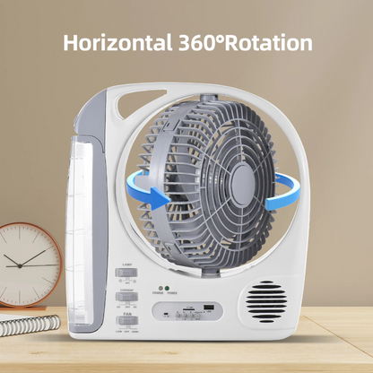 VENTILADOR RECARGABLEGD-8028