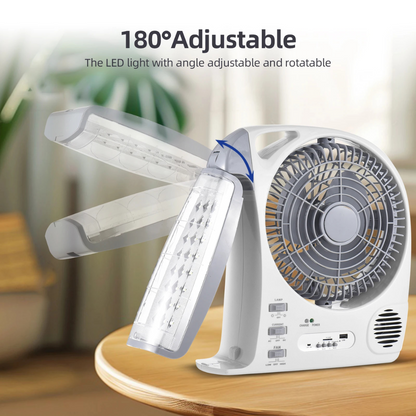 VENTILADOR RECARGABLEGD-8028